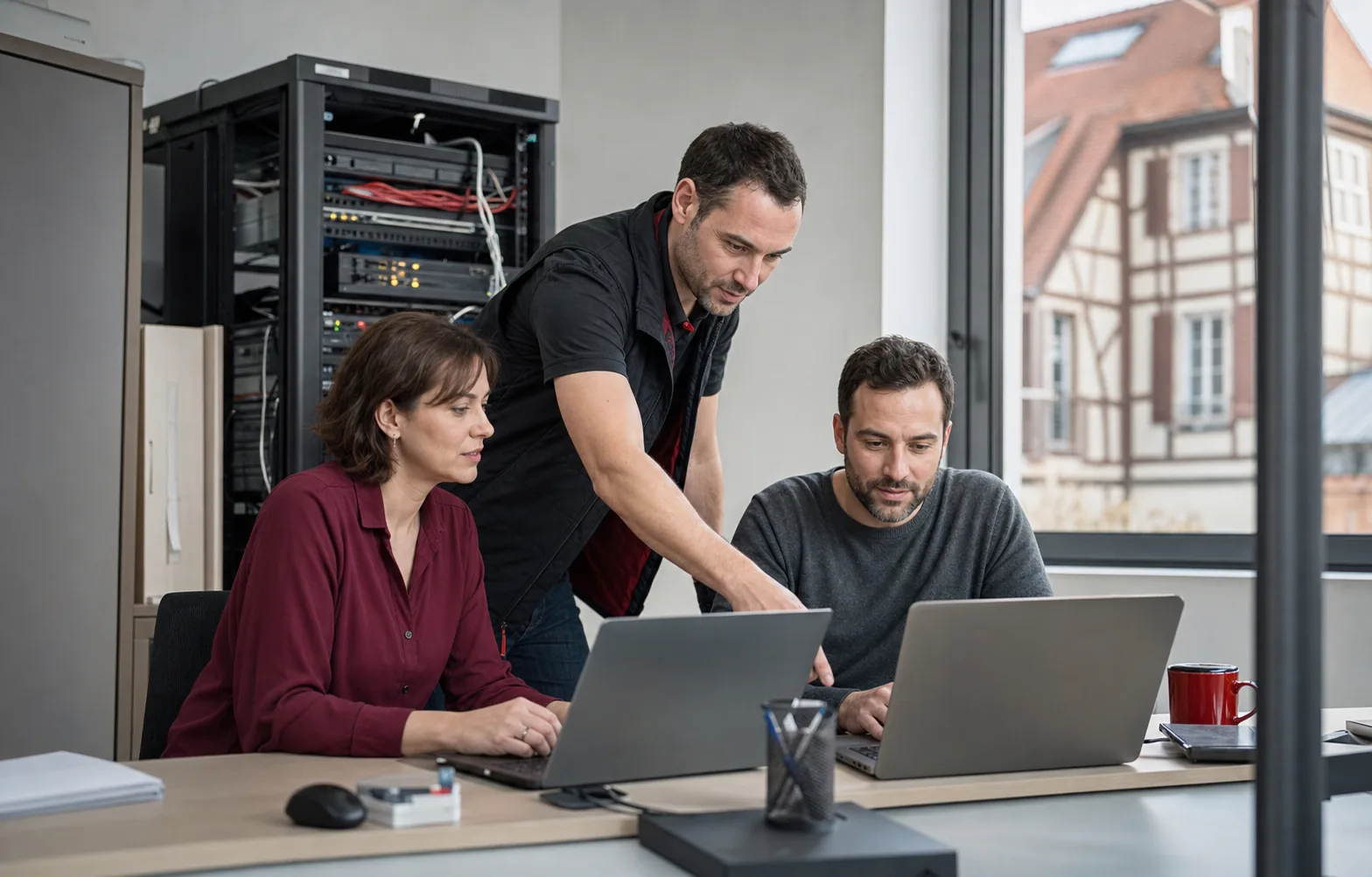 Installation serveur professionnel : accompagnement SERV-INFO pour les professionnels de Sélestat