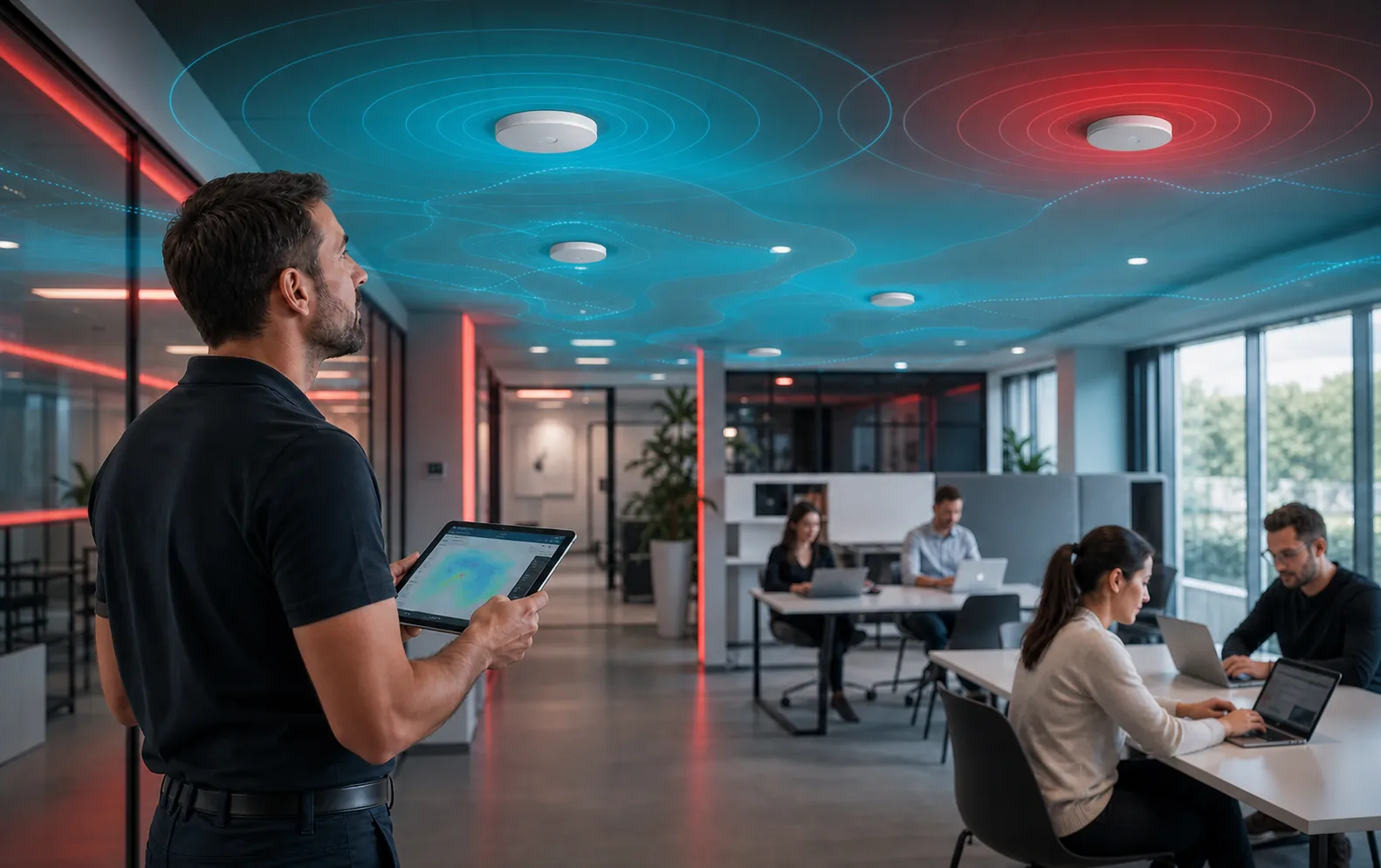 Illustration SERV-INFO pour Un Wi-Fi stable, sécurisé et adapté aux vrais usages - Infrastructures